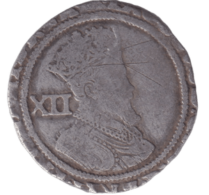 1603 SILVER SHILLING JAMES I CLIPPED - JAMES I - Cambridgeshire Coins
