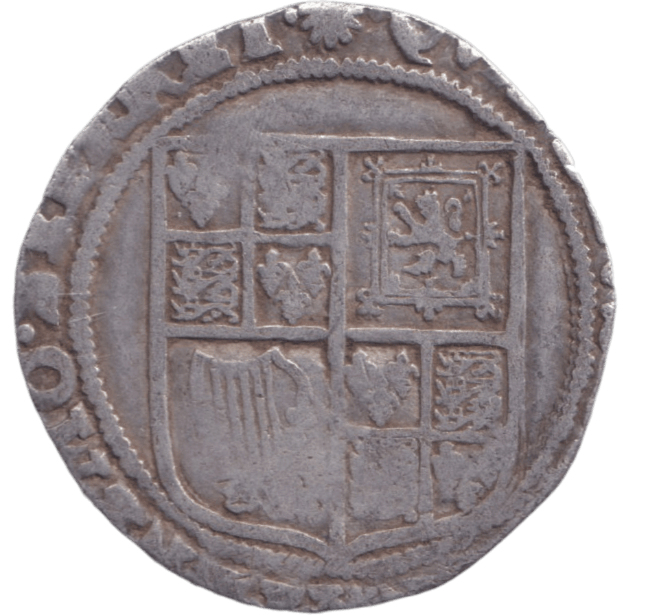 1603 SILVER SHILLING JAMES I CLIPPED - JAMES I - Cambridgeshire Coins