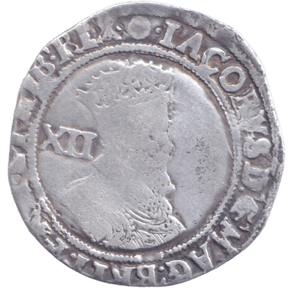 1603 SILVER SHILLING JAMES I - JAMES I - Cambridgeshire Coins