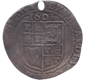 1603 SILVER SIXPENCE JAMES I - JAMES I - Cambridgeshire Coins