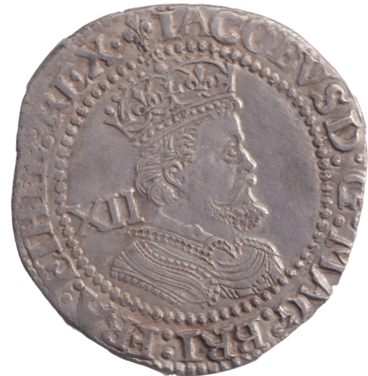 1604 - 1606 SILVER SHILLING JAMES 1ST - JAMES I - Cambridgeshire Coins