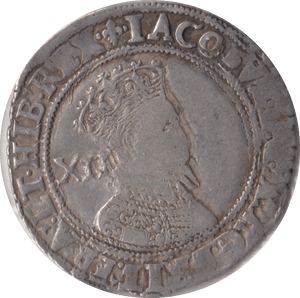 1604 SILVER SHILLING JAMES I - HAMMERED COINS - Cambridgeshire Coins