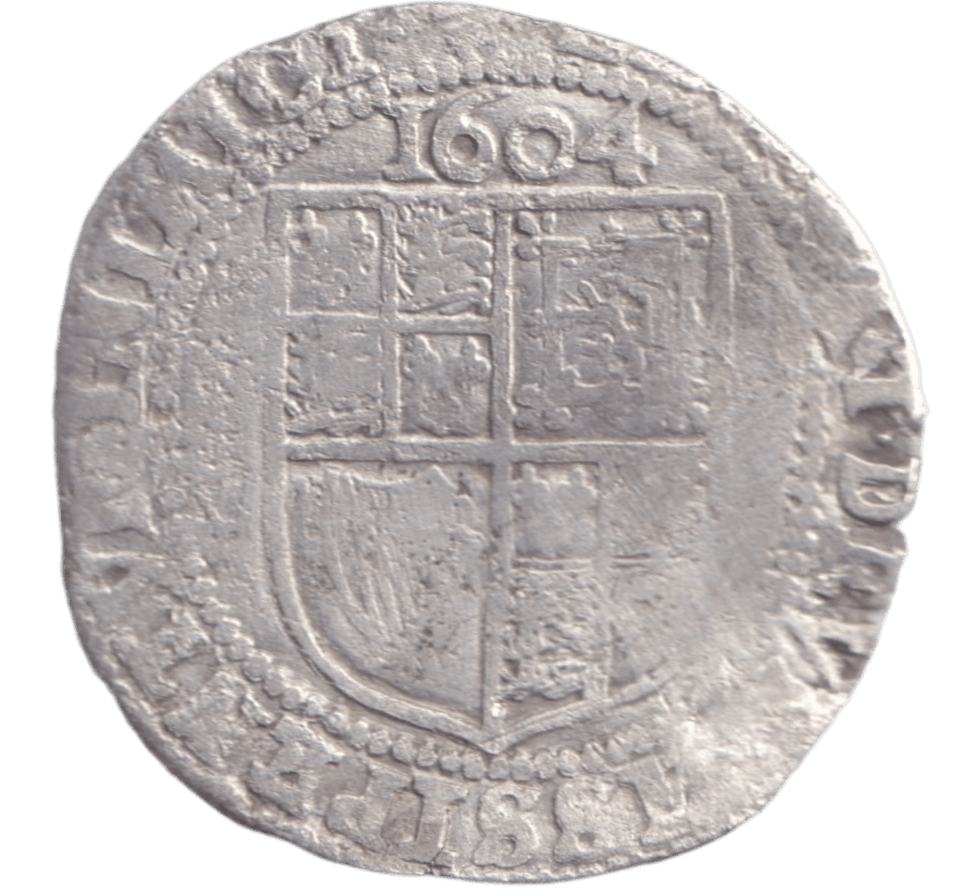 1604 SILVER SIXPENCE JAMES I - JAMES I - Cambridgeshire Coins
