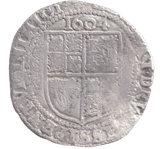 1604 SILVER SIXPENCE JAMES I - JAMES I - Cambridgeshire Coins