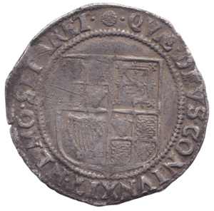 1605 SHILLING JAMES I MM ROSE - HAMMERED COINS - Cambridgeshire Coins