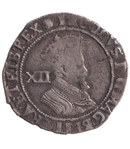 1605 SILVER SHILLING JAMES I - HAMMERED COINS - Cambridgeshire Coins