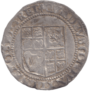 1613 JAMES I TRETOIL SHILLING - JAMES I - Cambridgeshire Coins