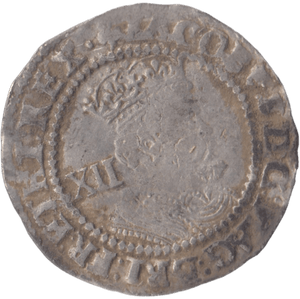 1613 JAMES I TRETOIL SHILLING - JAMES I - Cambridgeshire Coins