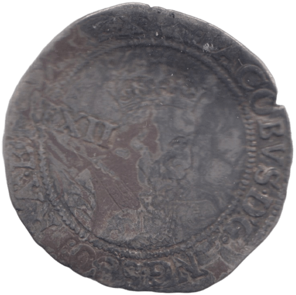 1621 JAMES I SHILLING - JAMES I - Cambridgeshire Coins