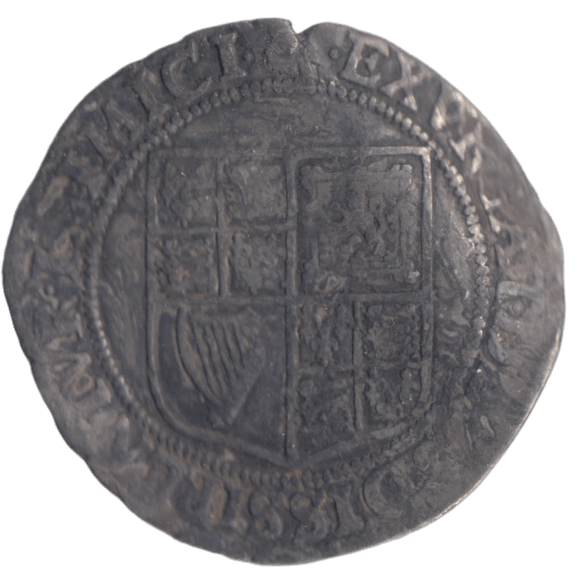 1621 JAMES I SHILLING - JAMES I - Cambridgeshire Coins