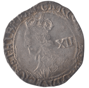 1625 - 1649 CHARLES I SILVER SHILLING - CHARLES I - Cambridgeshire Coins