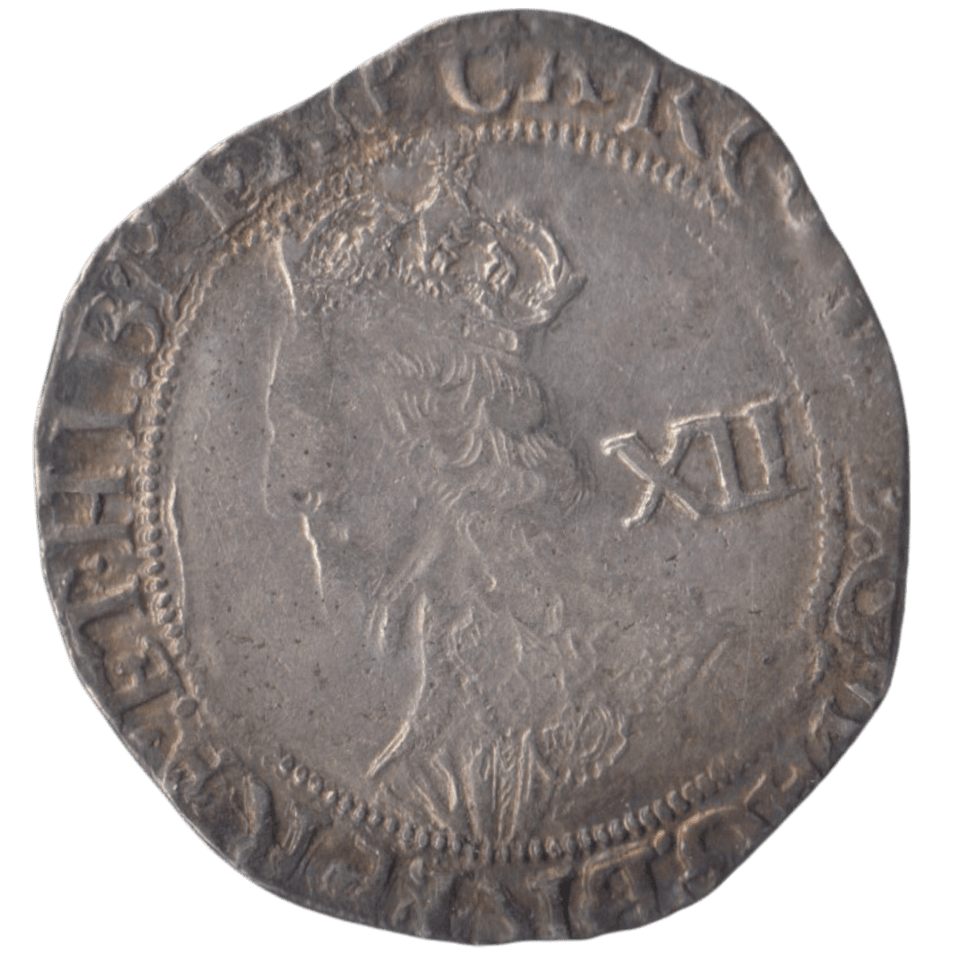 1625 - 1649 CHARLES I SILVER SHILLING - CHARLES I - Cambridgeshire Coins
