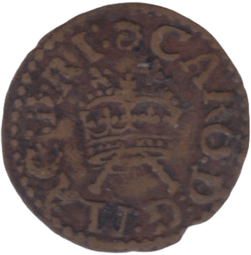 1625 - 1649 RICHMOND FARTHING CHARLES I - hammered coins - Cambridgeshire Coins