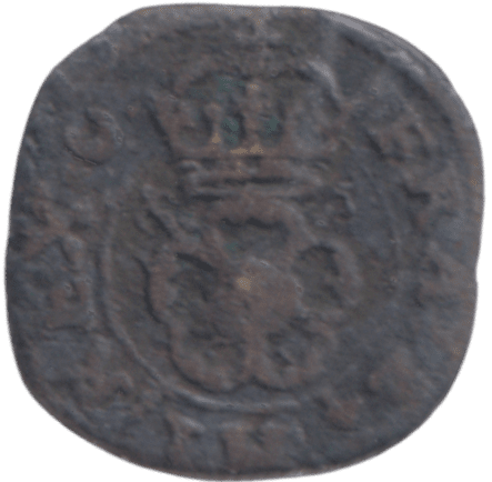 1625 ROSE FARTHING CHARLES I - CHARLES I - Cambridgeshire Coins