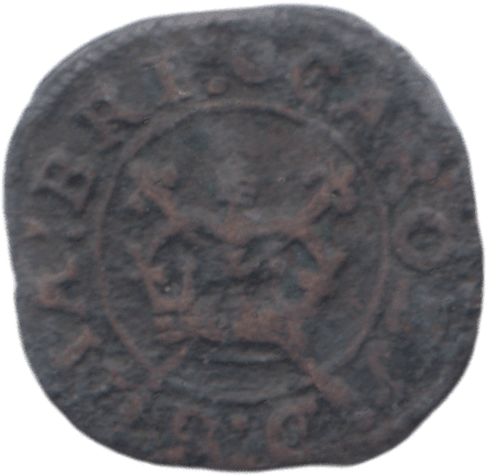1625 ROSE FARTHING CHARLES I - CHARLES I - Cambridgeshire Coins