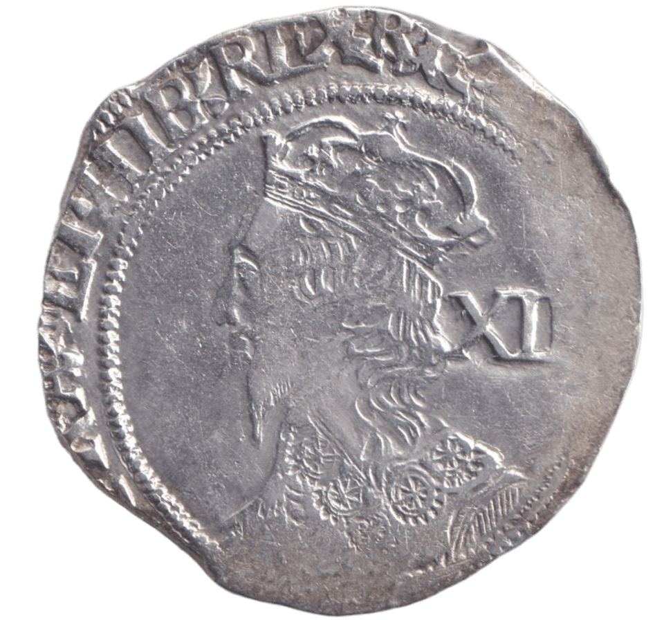 1625 SILVER SHILLING CHARLES I - CHARLES I - Cambridgeshire Coins