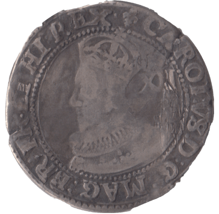1625 SILVER SHILLING CHARLES I - HAMMERED COINS - Cambridgeshire Coins