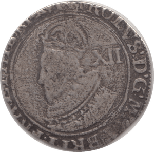 1625 SILVER SHILLING JAMES 1ST - Hammered Coins - Cambridgeshire Coins