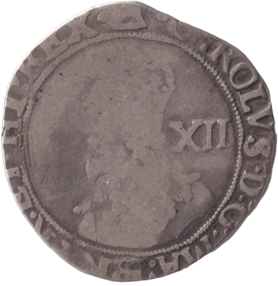 1628 SILVER SHILLING CHARLES I - CHARLES I - Cambridgeshire Coins