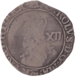 1628 SILVER SHILLING CHARLES I - CHARLES I - Cambridgeshire Coins