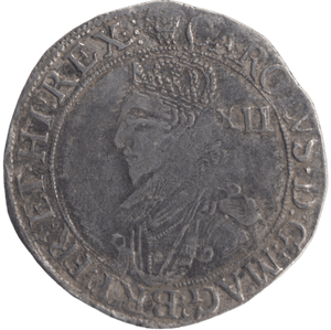 1630 CHARLES I SHILLING - CHARLES I - Cambridgeshire Coins