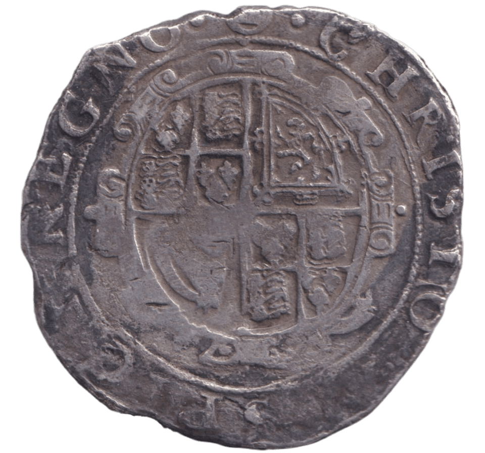 1633 SILVER HALFCROWN CHARLES I - CHARLES I - Cambridgeshire Coins