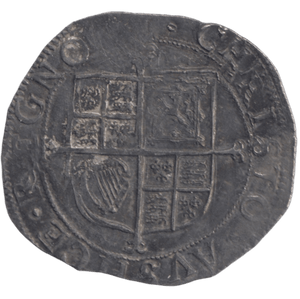 1634 CHARLES I SHILLING - CHARLES I - Cambridgeshire Coins