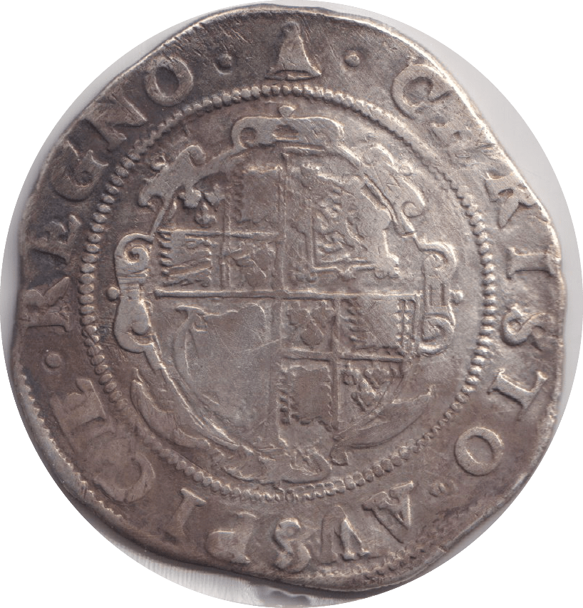 1634 SILVER HALF CROWN CHARLES I - CHARLES I - Cambridgeshire Coins
