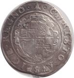1634 SILVER HALF CROWN CHARLES I - CHARLES I - Cambridgeshire Coins