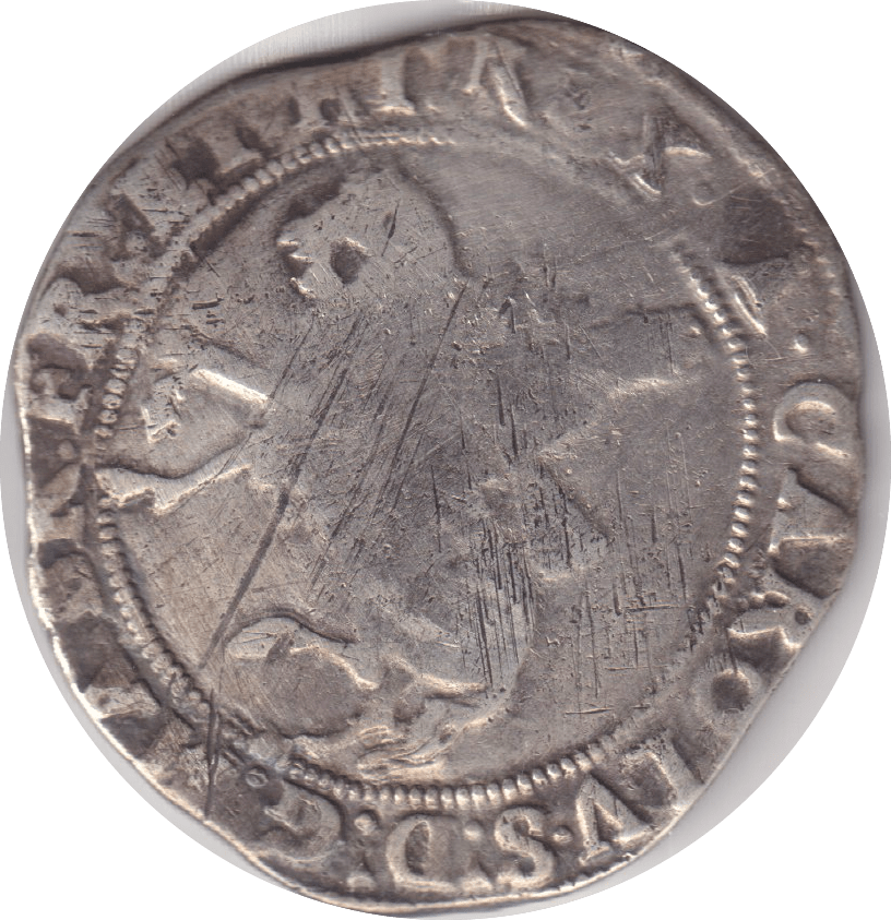 1634 SILVER HALF CROWN CHARLES I - CHARLES I - Cambridgeshire Coins