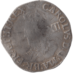 1635 CHARLES I SHILLING - CHARLES I - Cambridgeshire Coins