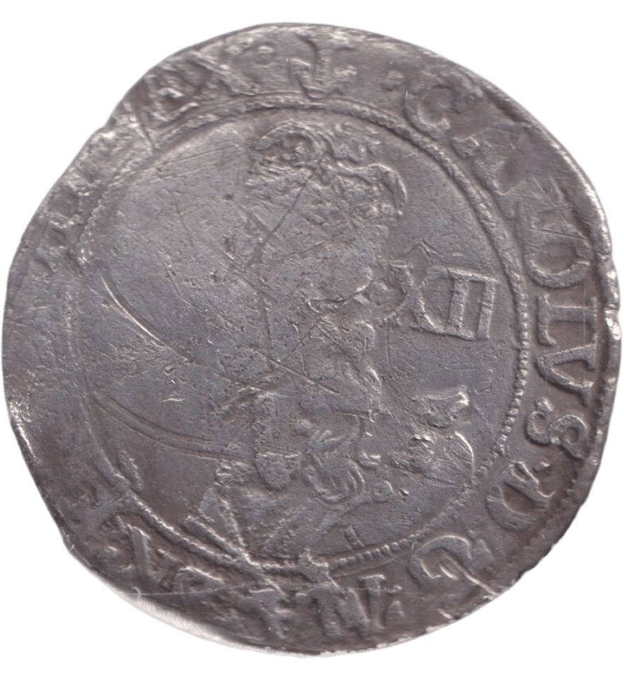 1638 SILVER SHILLING CHARLES I - CHARLES I - Cambridgeshire Coins