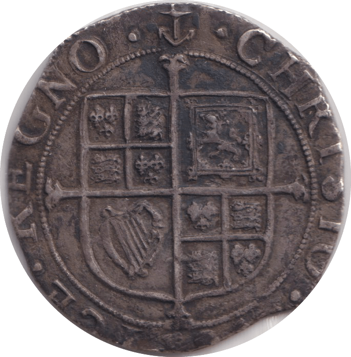 1638 SILVER SHILLING CHARLES I - CHARLES I - Cambridgeshire Coins