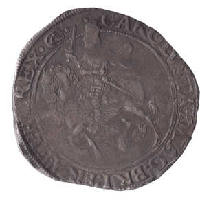 1639 HALFCROWN CHARLES I - CHARLES I - Cambridgeshire Coins