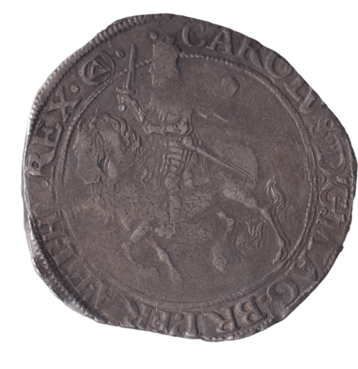 1639 HALFCROWN CHARLES I - CHARLES I - Cambridgeshire Coins