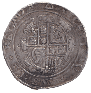 1639 SILVER HALFCROWN CHARLES I - HAMMERED COINS - Cambridgeshire Coins