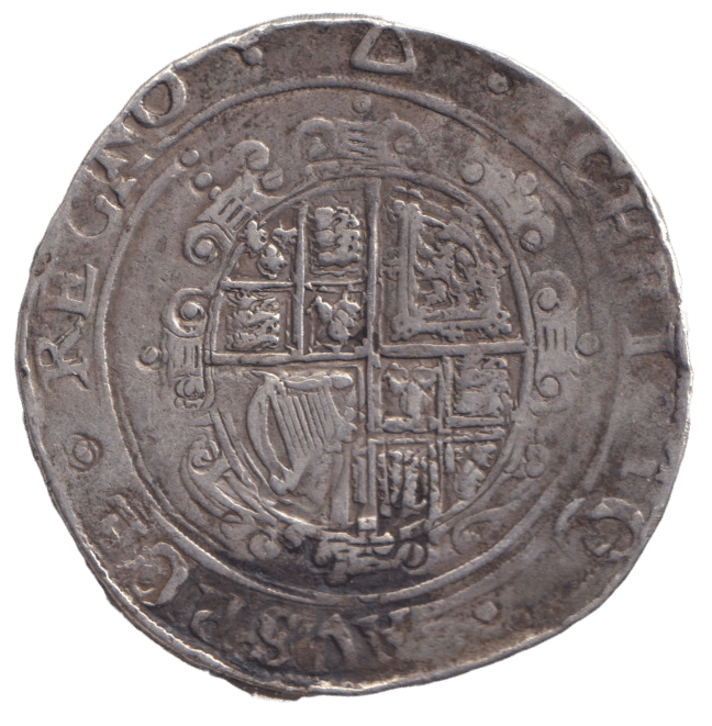 1639 SILVER HALFCROWN CHARLES I - HAMMERED COINS - Cambridgeshire Coins