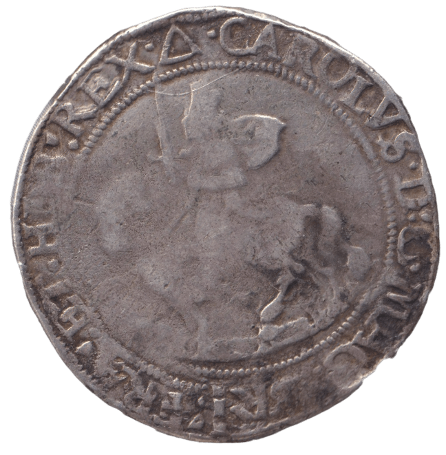 1639 SILVER HALFCROWN CHARLES I - HAMMERED COINS - Cambridgeshire Coins