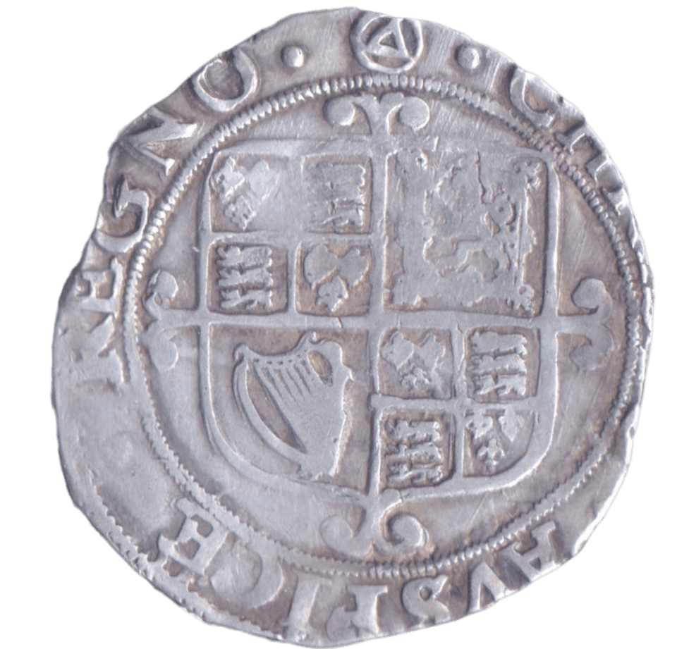 1639 SILVER SHILLING CHARLES I - CHARLES I - Cambridgeshire Coins
