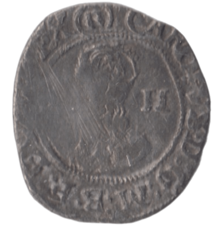 1641 CHARLES I HALF GROAT - CHARLES I - Cambridgeshire Coins