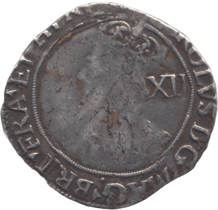 1641 SILVER SHILLING CHARLES 1ST - HAMMERED COINS - Cambridgeshire Coins