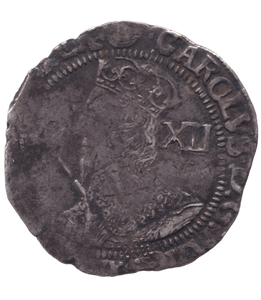 1643 SILVER SHILLING CHARLES I - HAMMERED COINS - Cambridgeshire Coins