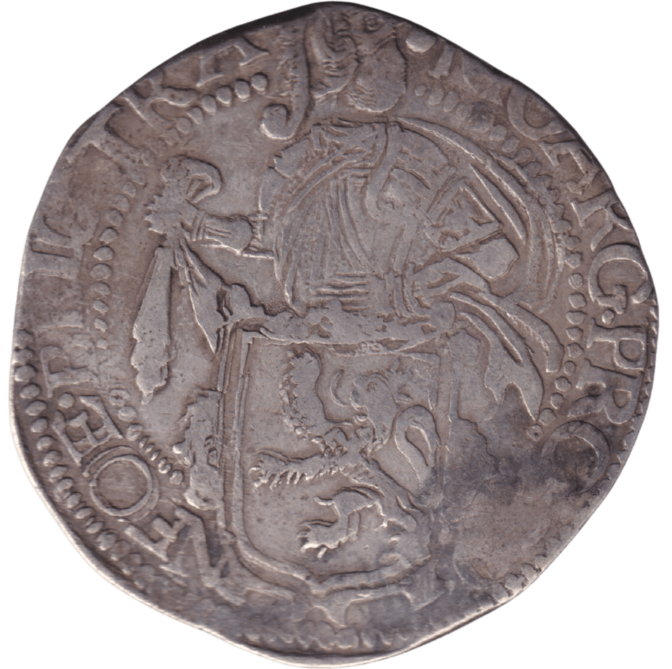 1646 SILVER DUTCH LION DOLLAR NETHERLANDS - SILVER WORLD COINS - Cambridgeshire Coins