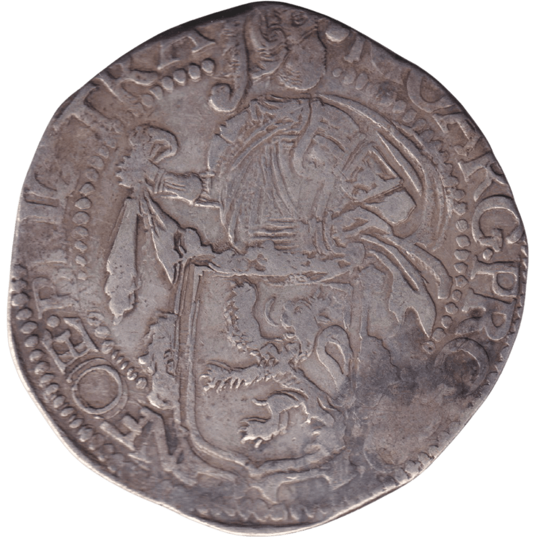 1646 SILVER DUTCH LION DOLLAR NETHERLANDS - SILVER WORLD COINS - Cambridgeshire Coins