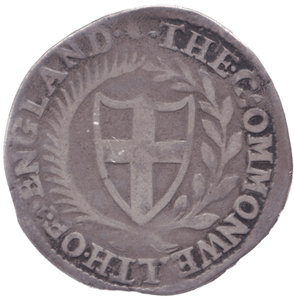 1652 COMMONWEALTH SHILLING - COMMONWEALTH - Cambridgeshire Coins