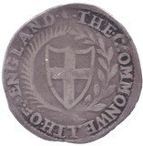 1652 COMMONWEALTH SHILLING - COMMONWEALTH - Cambridgeshire Coins