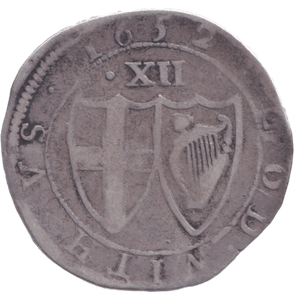 1652 COMMONWEALTH SHILLING - COMMONWEALTH - Cambridgeshire Coins