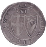 1652 COMMONWEALTH SHILLING - COMMONWEALTH - Cambridgeshire Coins