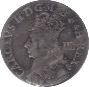 1660 SILVER FOUR PENCE CHARLES II - CHARLES II - Cambridgeshire Coins