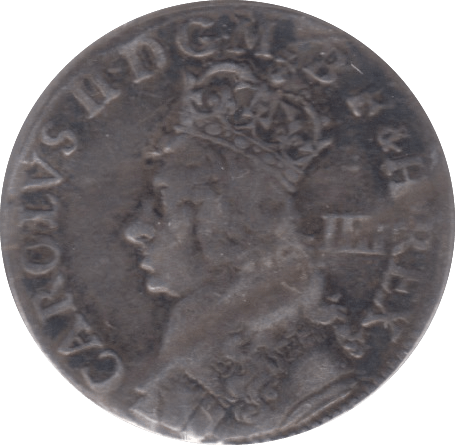 1660 SILVER FOUR PENCE CHARLES II - CHARLES II - Cambridgeshire Coins